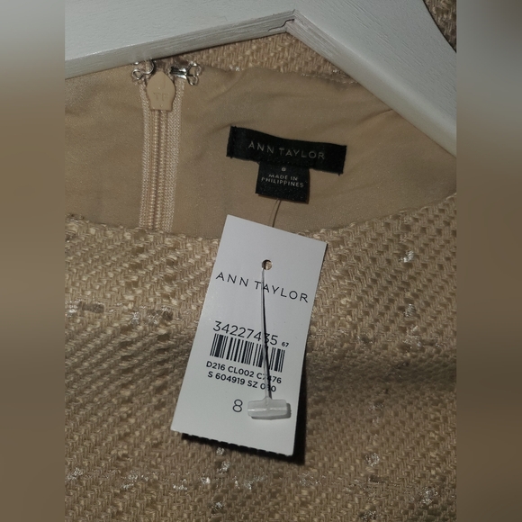 Ann Taylor The Cap Sleeve Sheath Dress in Tweed - Picture 6 of 7